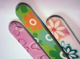 Kit com 3 Lixas Estampadas