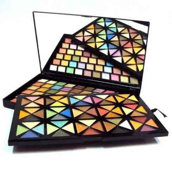 120 Sombras com Espelho Efel Beauty + BRINDE!!!!