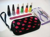 Kit 6 Esmaltes Impala + 1 Necesserie + 1 lixa + alicate